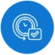 on time delivery icon